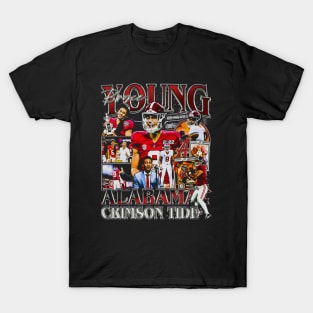 Bryce Young College Vintage Bootleg T-Shirt